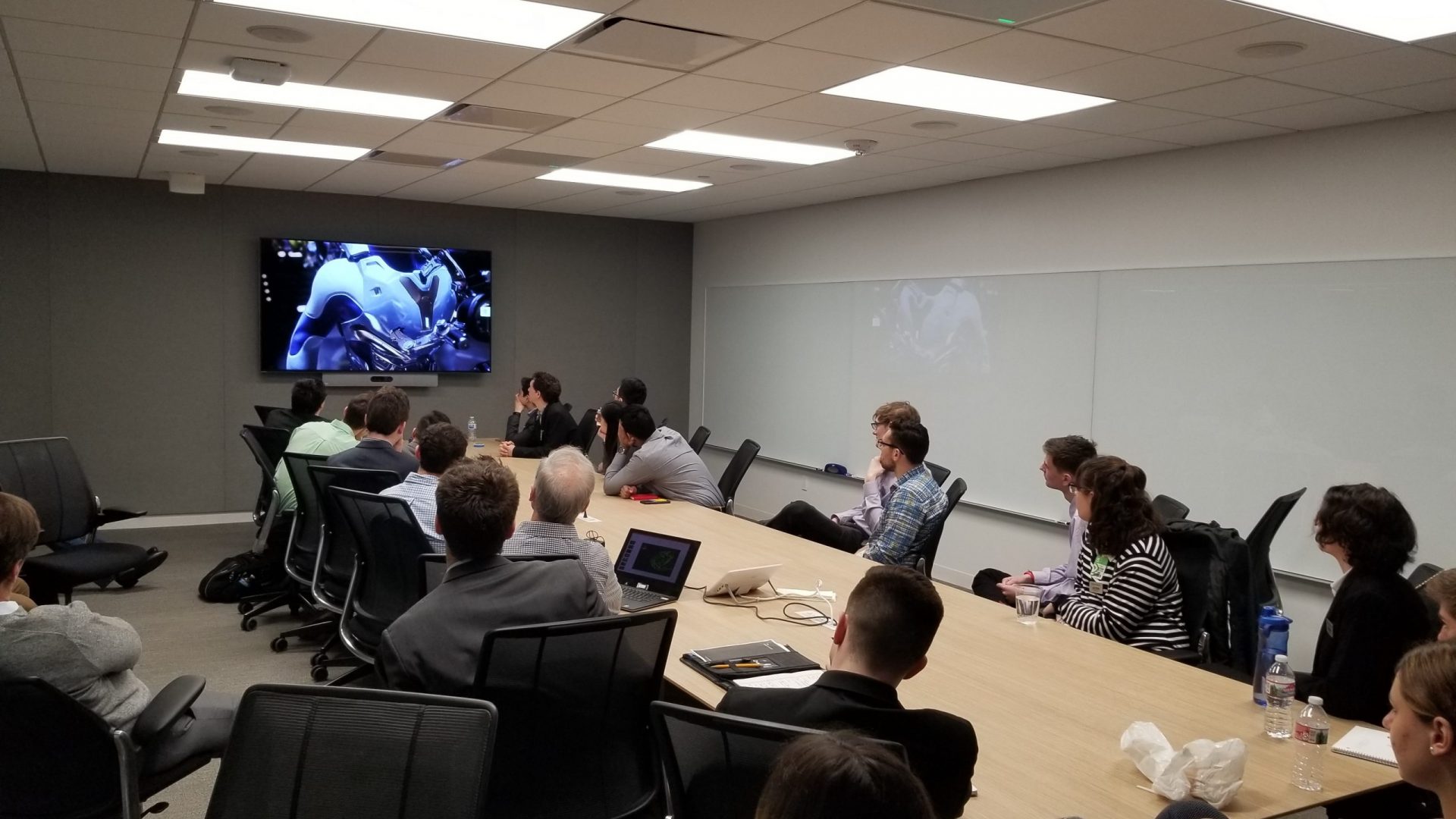 Nvidia company visit during the student trip to Silicon Valley of spring break 2019.